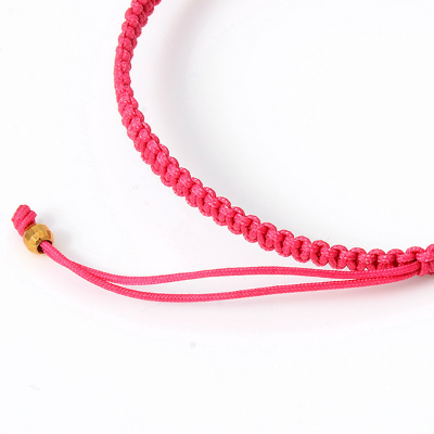 ワックスコードブレスレット