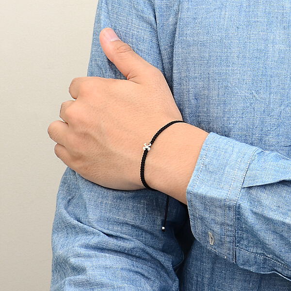 ワックスコードブレスレット