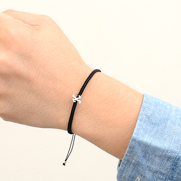 ワックスコードブレスレット