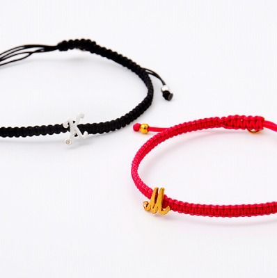 ワックスコードブレスレット