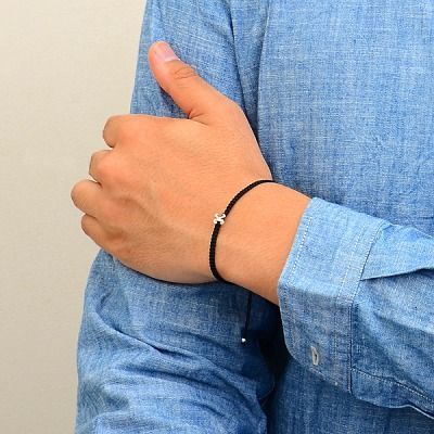 ワックスコードブレスレット