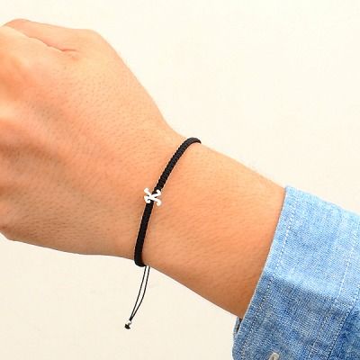 ワックスコードブレスレット