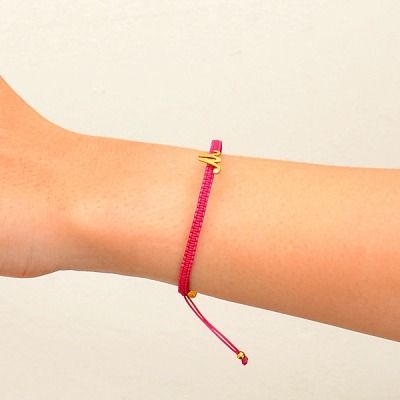 ワックスコードブレスレット