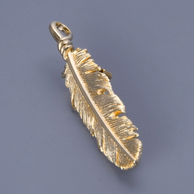 ブラスブローチ