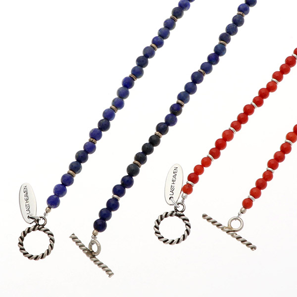 ペアビーズネックレス