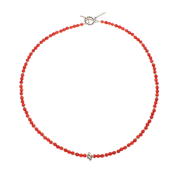 ビーズネックレス