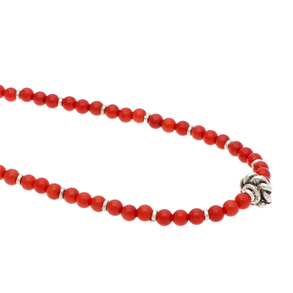 ビーズネックレス