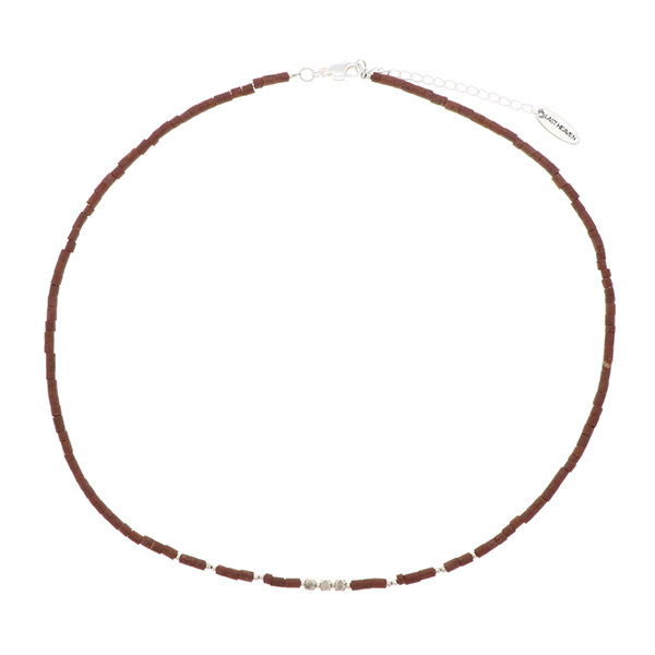 ビーズネックレス