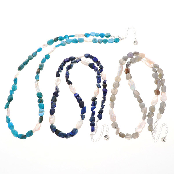 ビーズネックレス