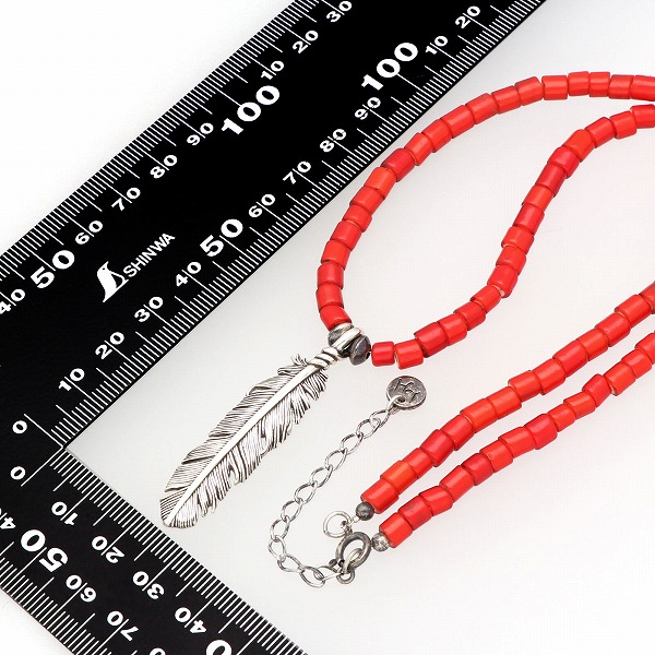 ビーズネックレス