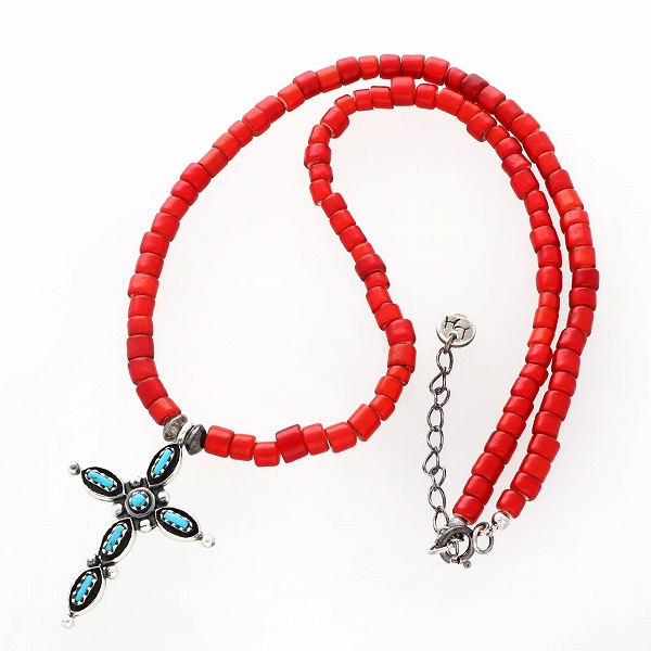 ビーズネックレス