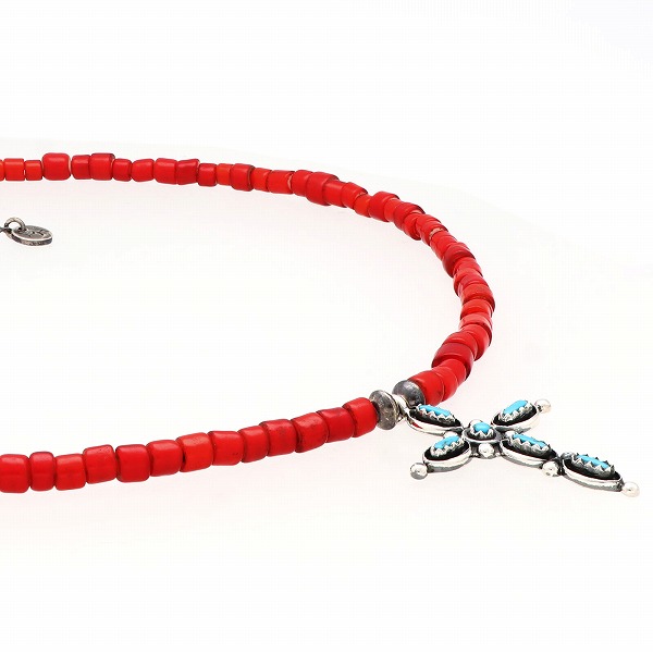 ビーズネックレス