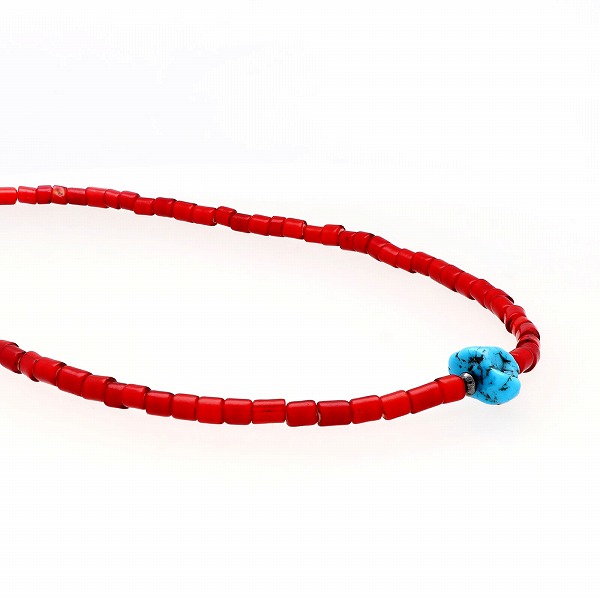 ビーズネックレス