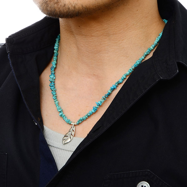 ビーズネックレス