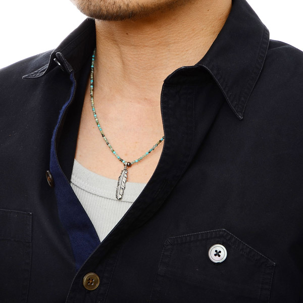 ビーズネックレス