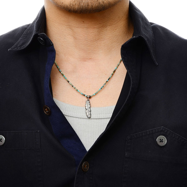 ビーズネックレス