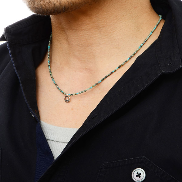 ビーズネックレス