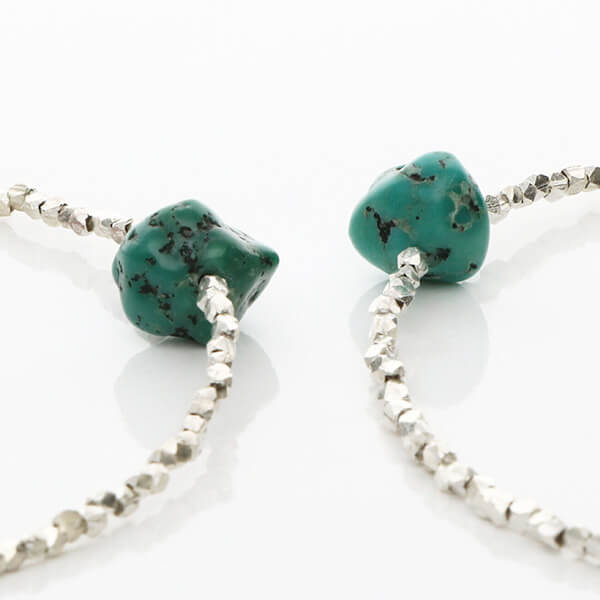 ペアビーズネックレス