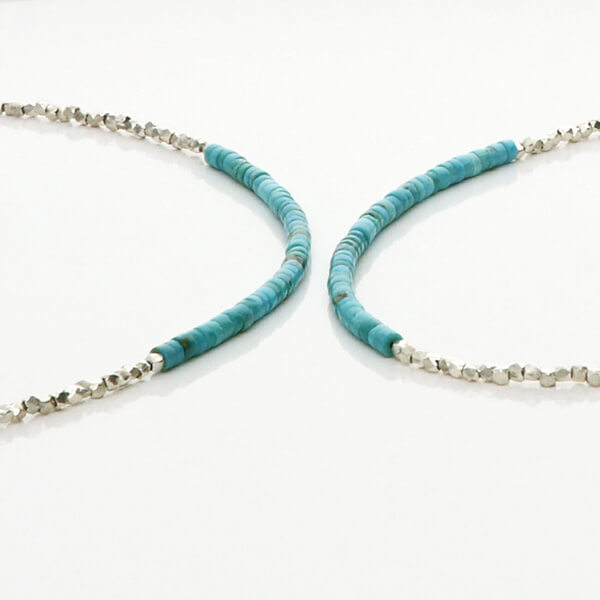 ペアビーズネックレス