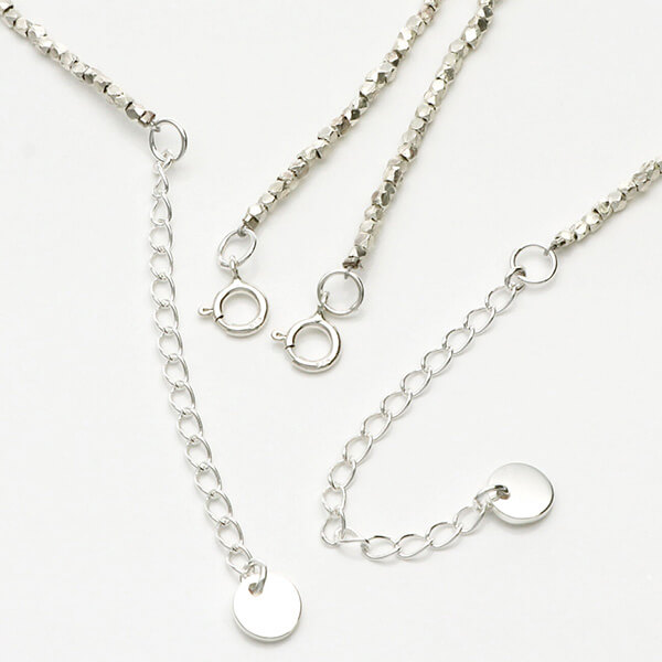 ペアビーズネックレス