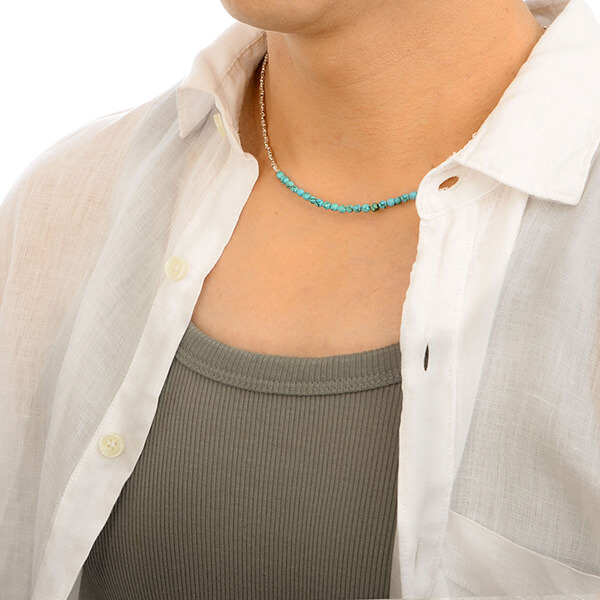 ビーズネックレス