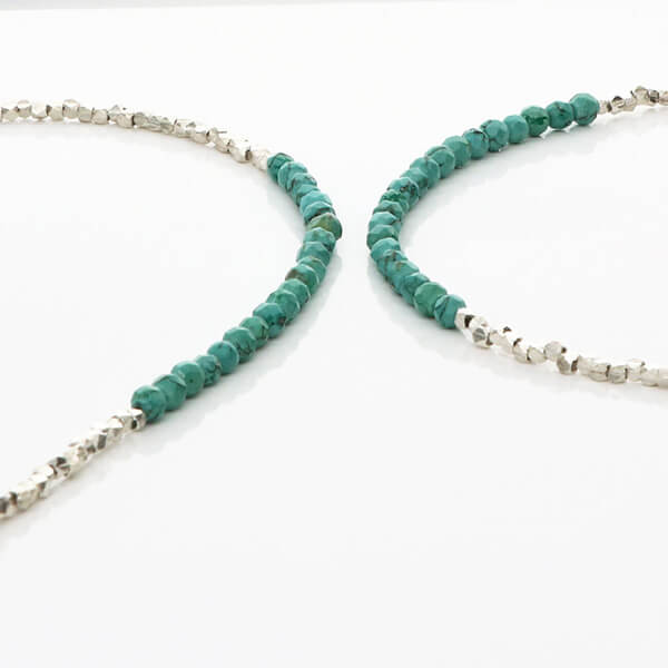 ペアビーズネックレス