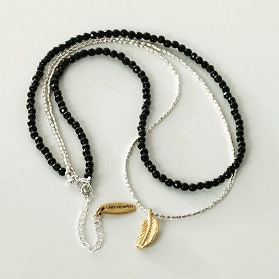 ビーズネックレス