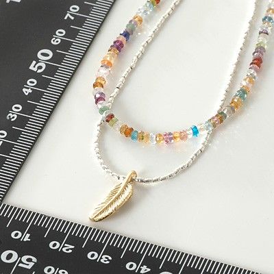 ビーズネックレス