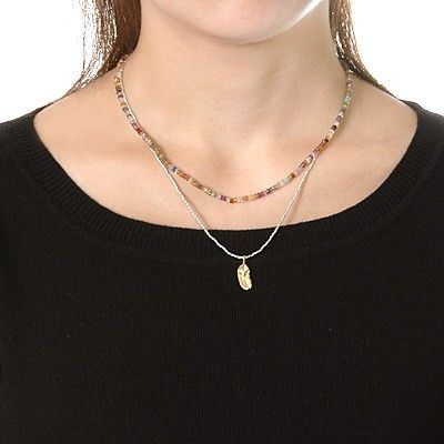 ビーズネックレス