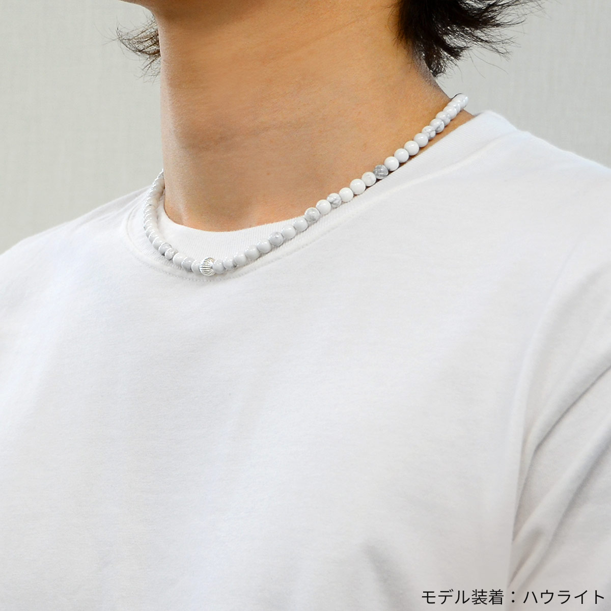 ビーズネックレス