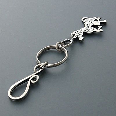 シルバーキーホルダー