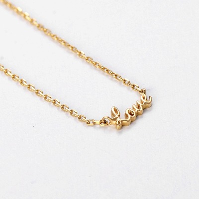 ゴールドプチネックレス