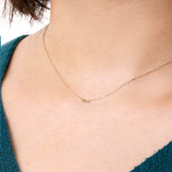 ゴールドプチネックレス