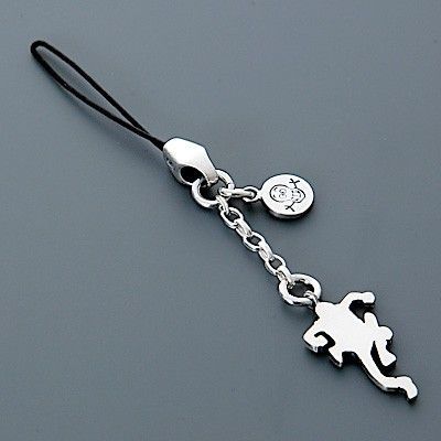 シルバー携帯ストラップ