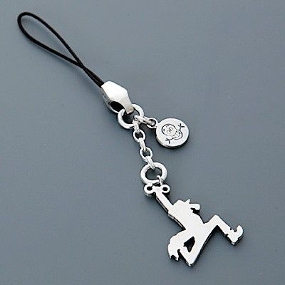 シルバー携帯ストラップ