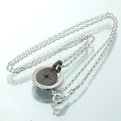 シルバーペアネックレス