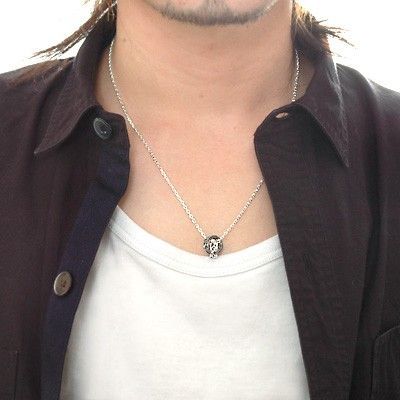 シルバーペアネックレス