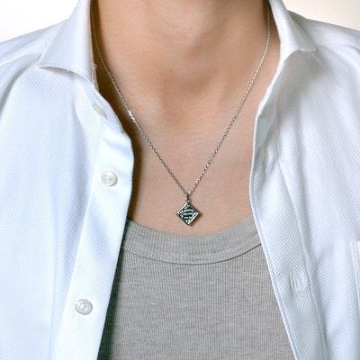 シルバーネックレス