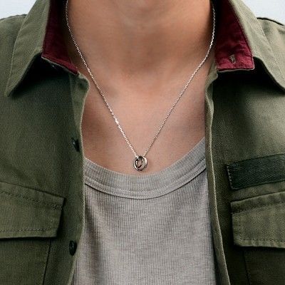 シルバーネックレス