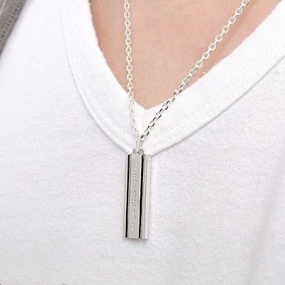 シルバーネックレス