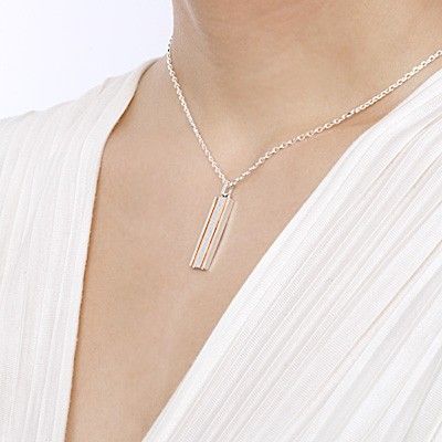 シルバーネックレス