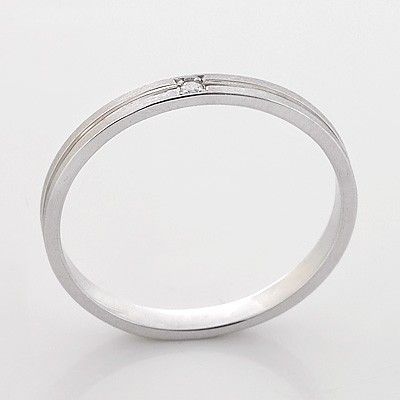 ホワイトゴールドリング