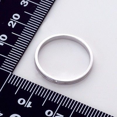 ホワイトゴールドリング