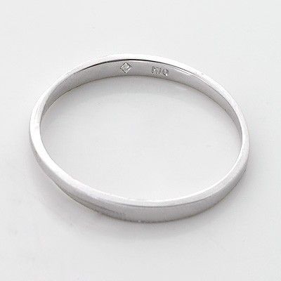 ホワイトゴールドリング