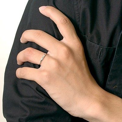 ホワイトゴールドリング