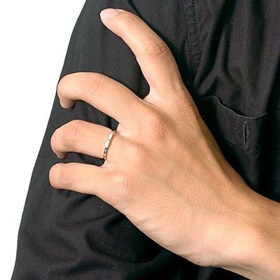 ホワイトゴールドリング