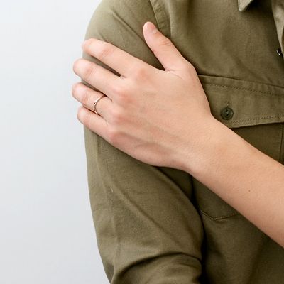 ホワイトゴールドリング