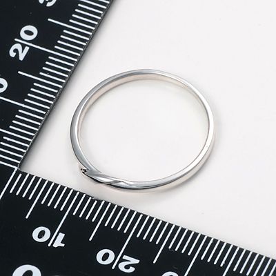 ホワイトゴールドリング