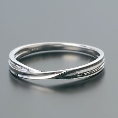 ホワイトゴールドリング