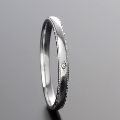 ホワイトゴールドリング